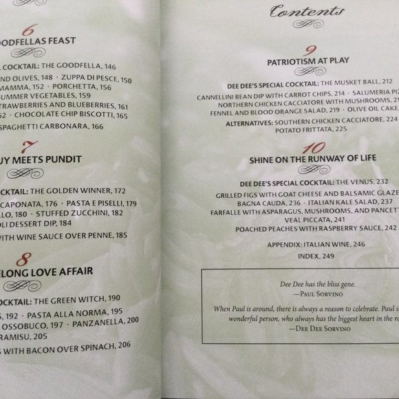 PAUL SORVINO Gourmet Italian Cookbook 1st Edition - Picture 5 of 11